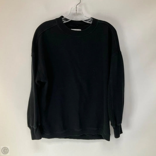 Sweatshirt Crewneck By Aerie In Black, Size: Xxs