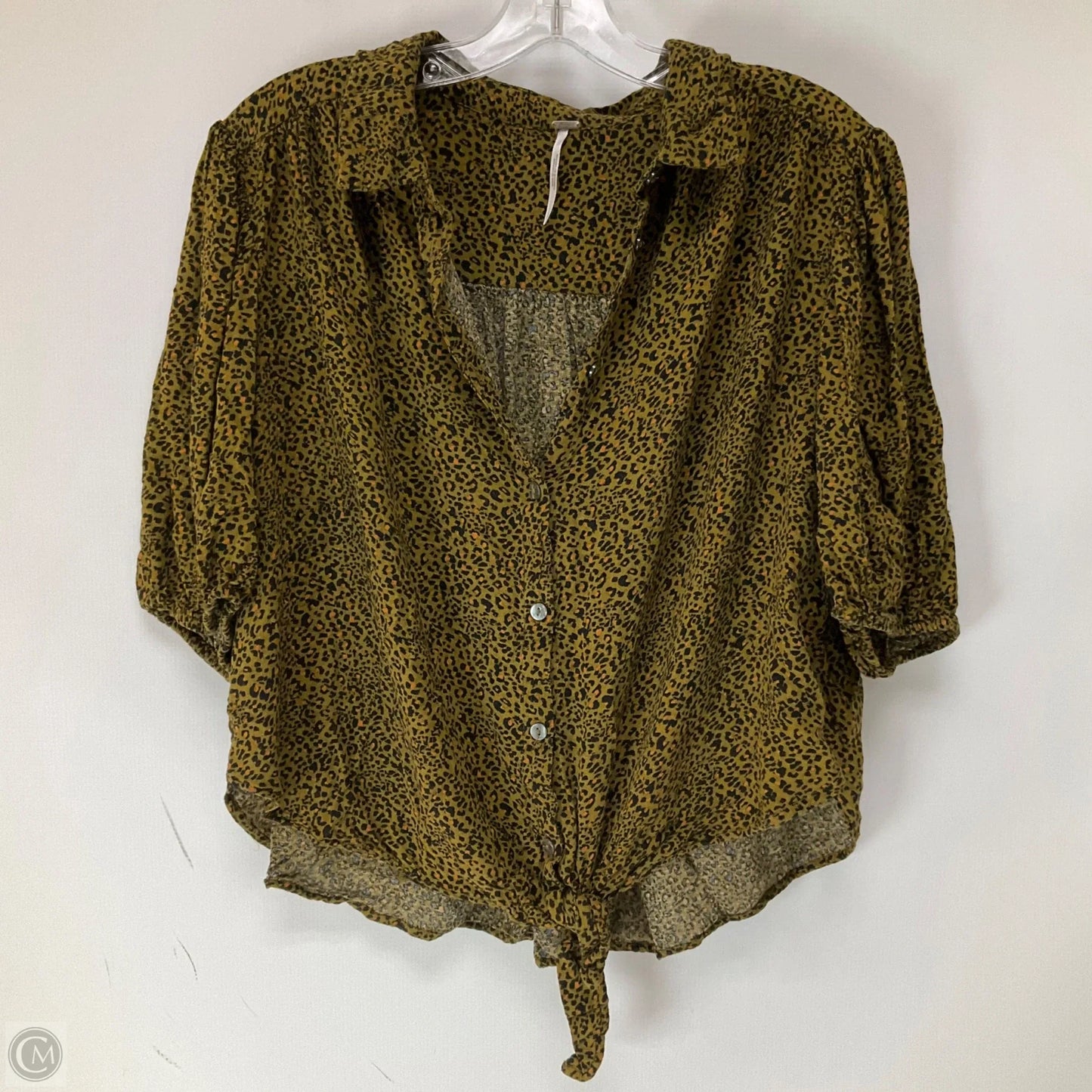 Top Short Sleeve By Free People In Multi-colored, Size: L