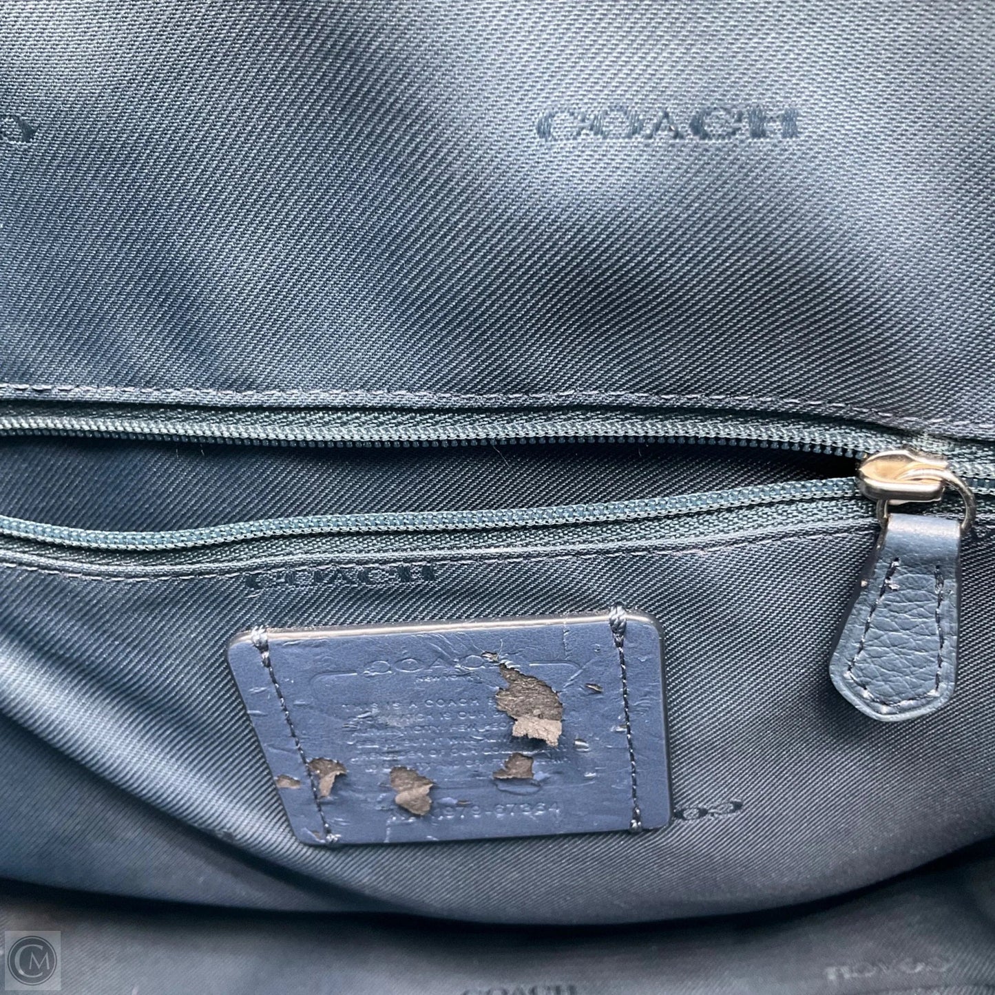 Handbag Designer By Coach, Size: Medium