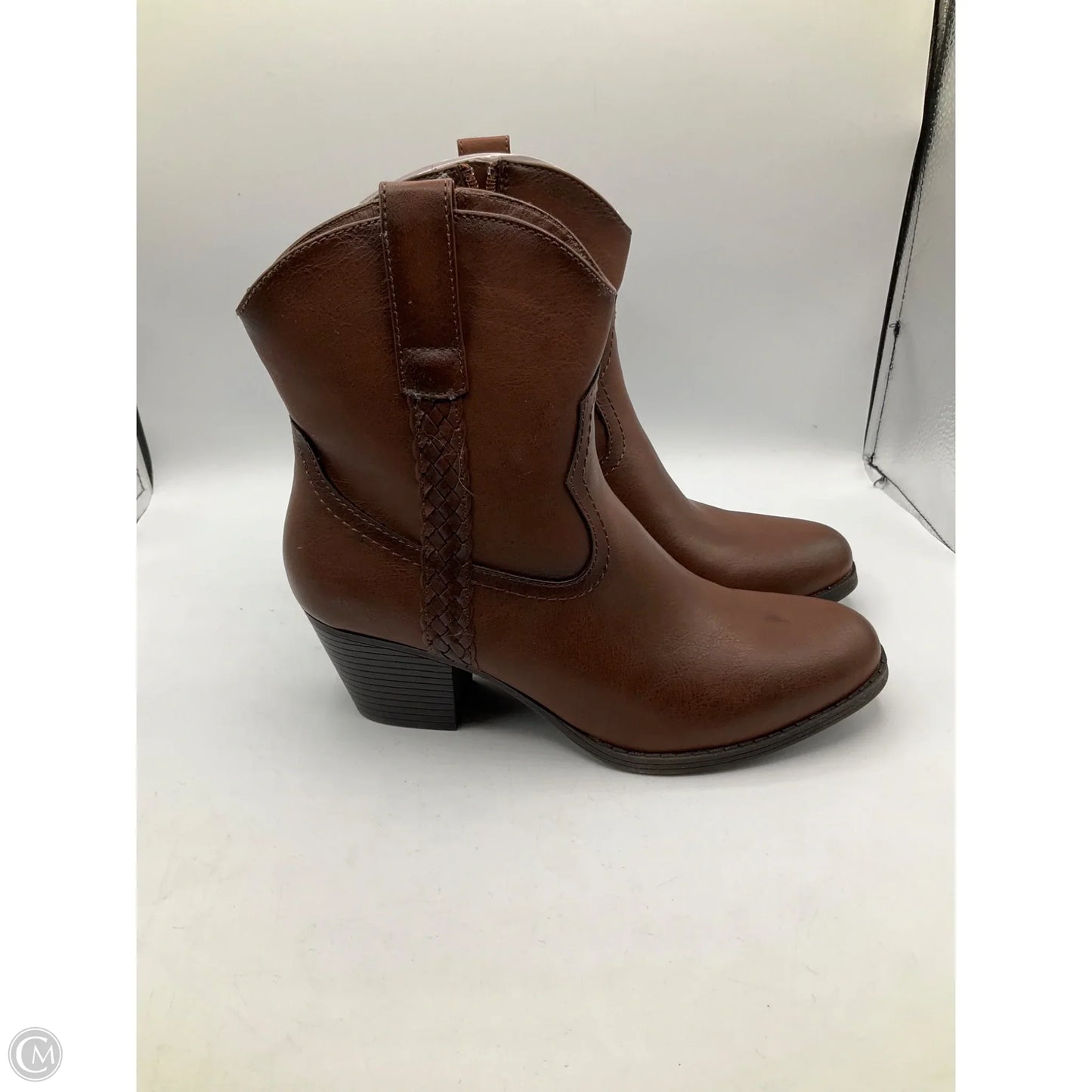 Boots Western By Frye And Co In Brown, Size: 8.5