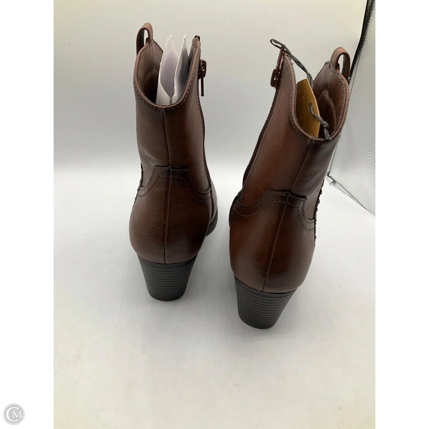 Boots Western By Frye And Co In Brown, Size: 8.5