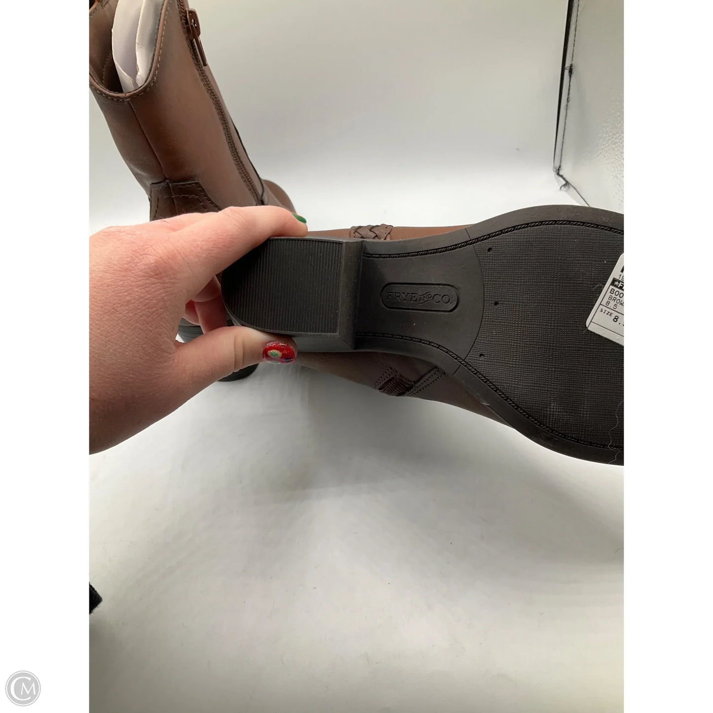 Boots Western By Frye And Co In Brown, Size: 8.5