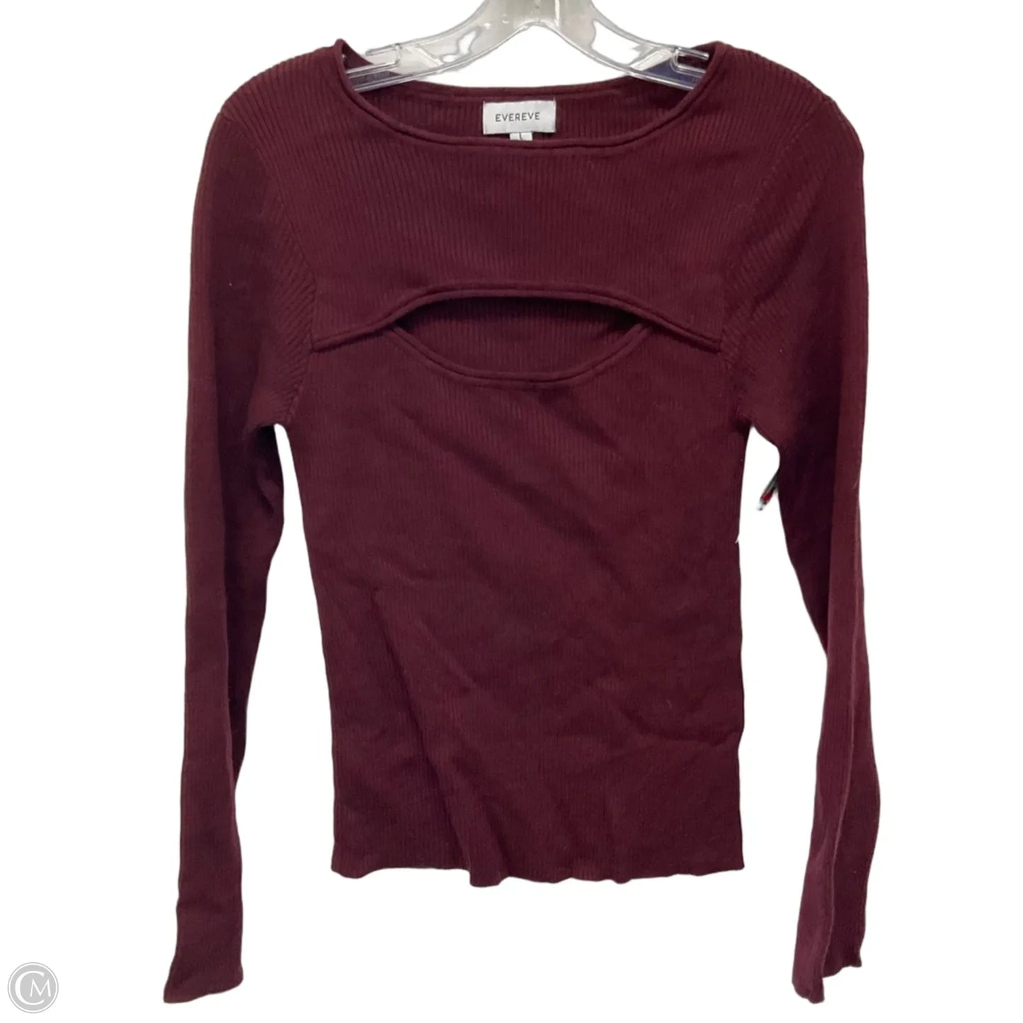 Sweater By Evereve In Maroon, Size: L