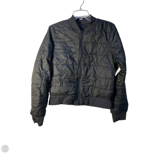 Athletic Jacket By Lululemon In Black, Size: S