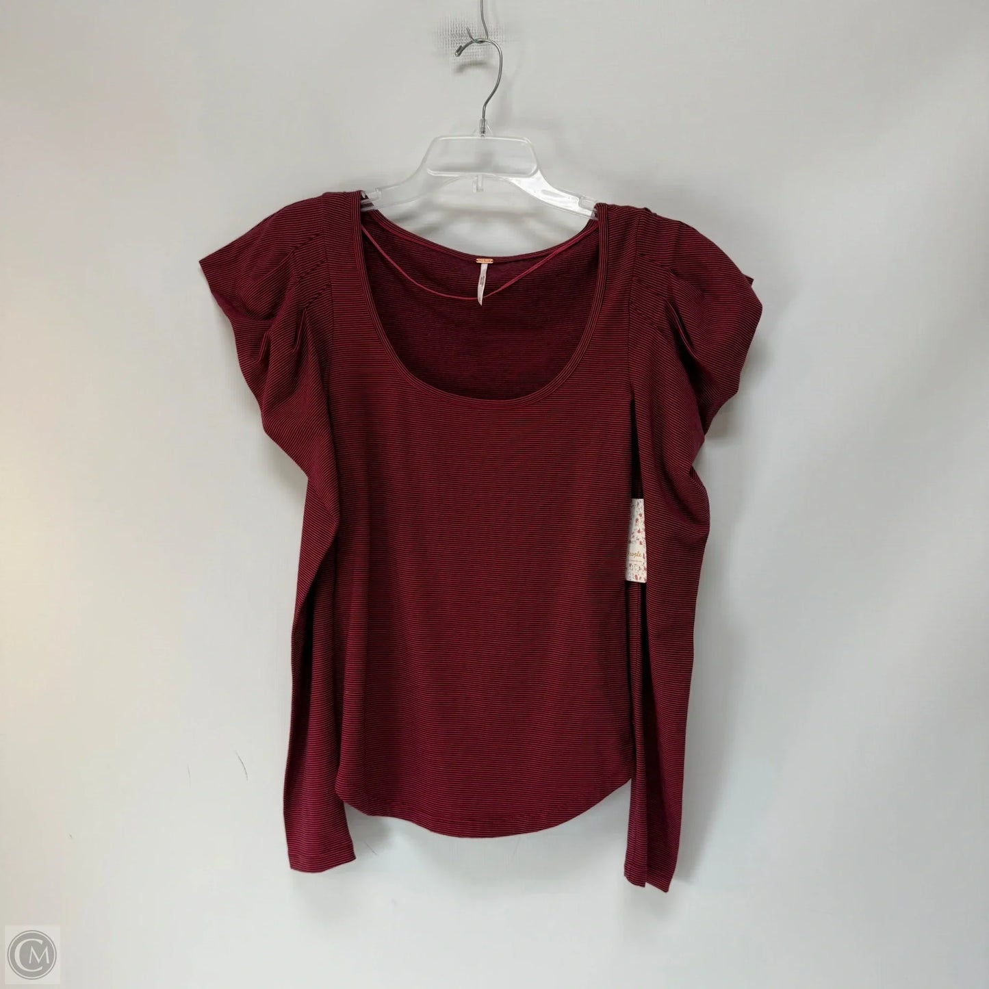 Top Long Sleeve By Free People In Striped Pattern, Size: S