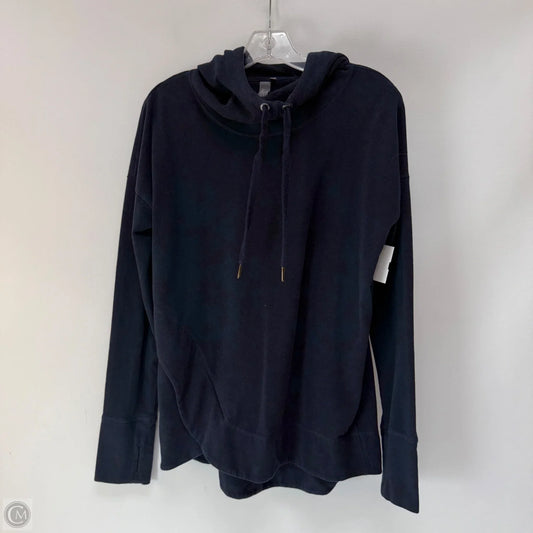 Sweatshirt Hoodie By Sweaty Betty In Navy, Size: M