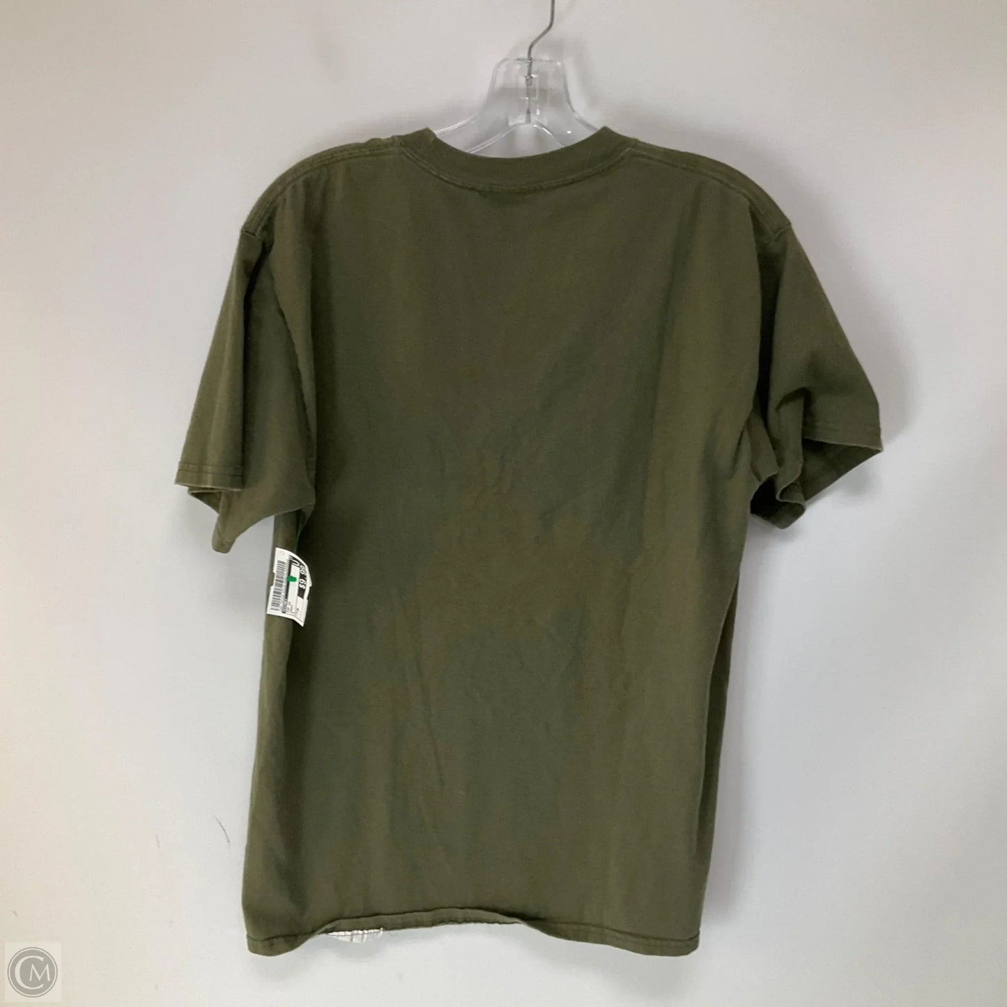 Top Short Sleeve By Disney In Green, Size: M