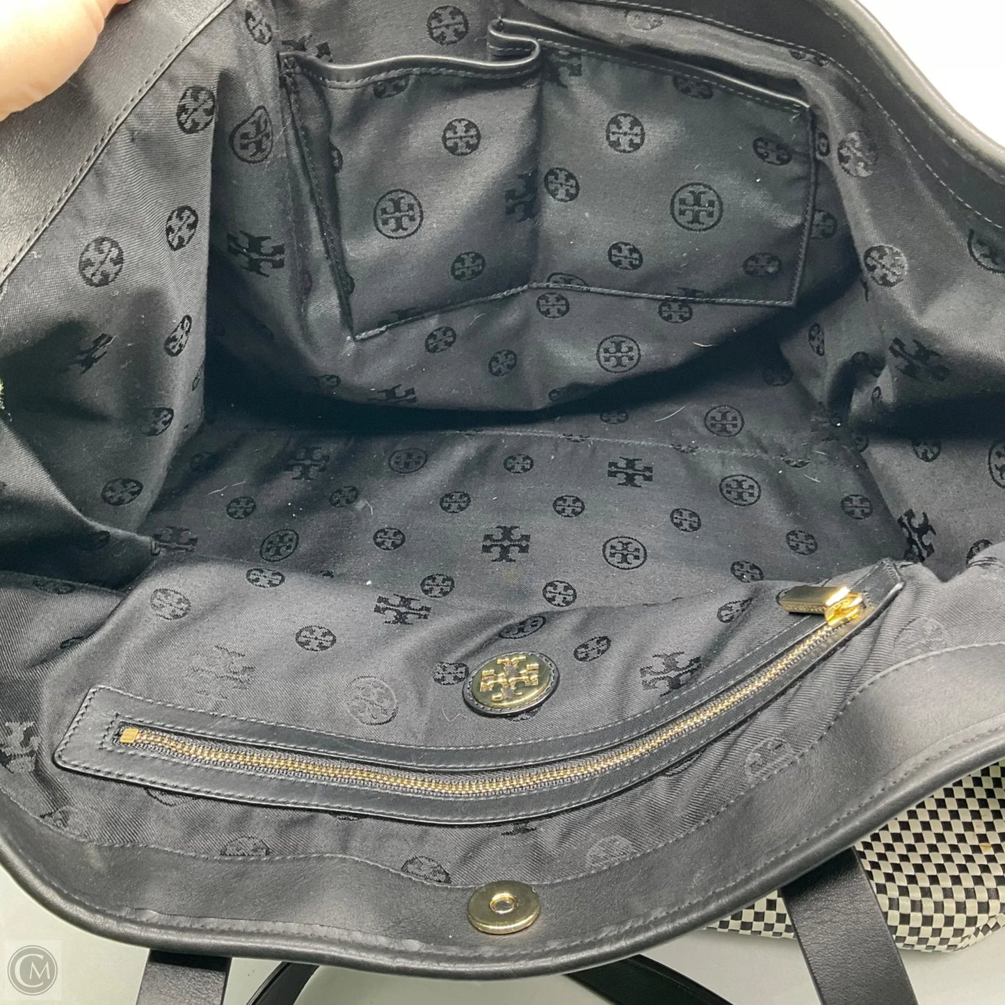 Handbag Designer By Tory Burch, Size: Large