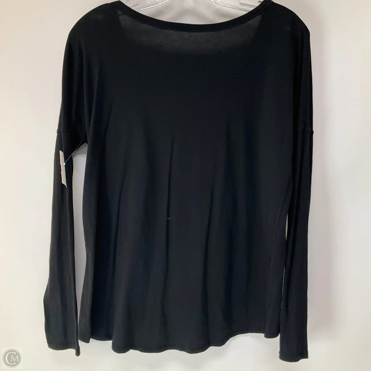 Top Long Sleeve By Lululemon In Black, Size: 4
