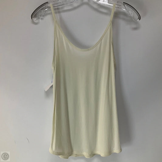 Athletic Tank Top By Lululemon In White, Size: 4