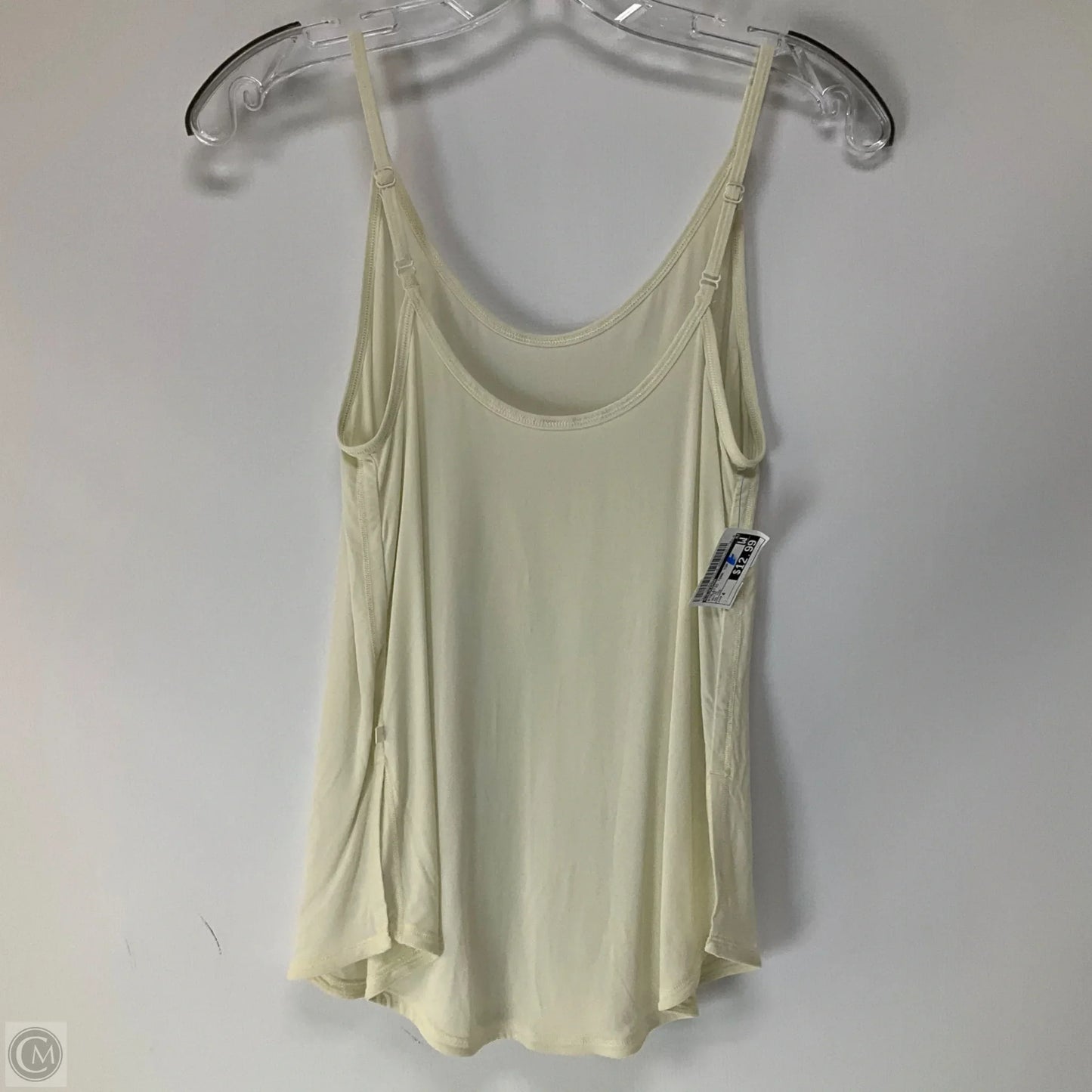Athletic Tank Top By Lululemon In White, Size: 4