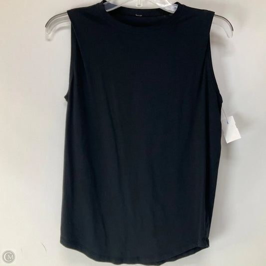 Athletic Tank Top By Lululemon In Black, Size: 4