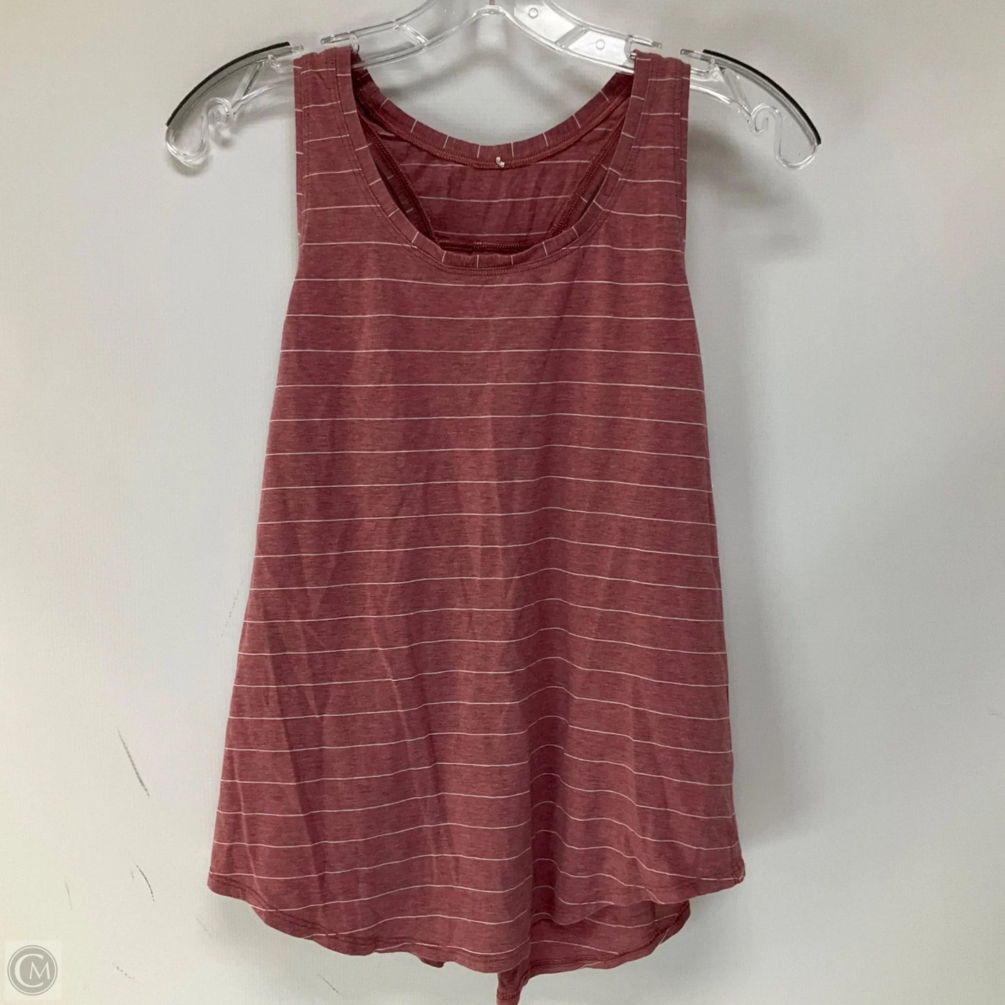 Athletic Tank Top By Lululemon In Pink, Size: 8