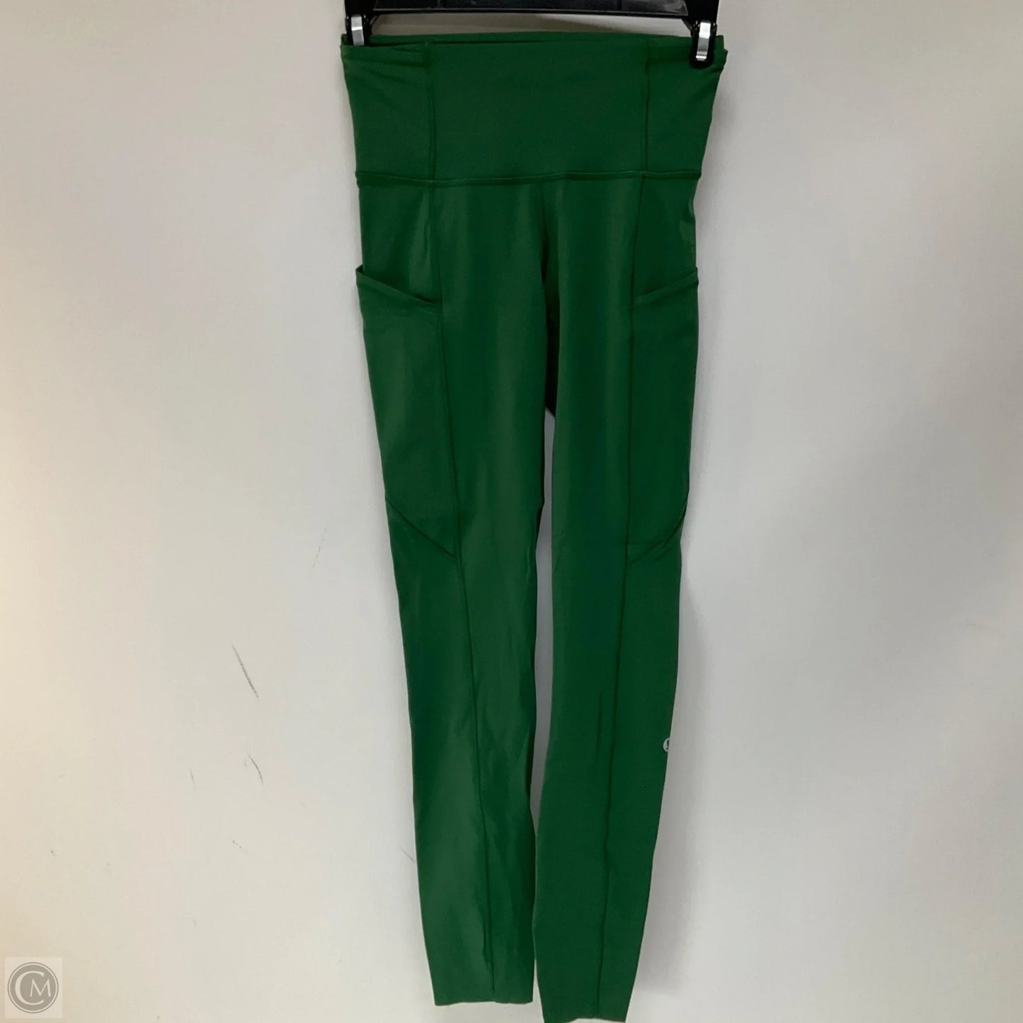 Athletic Leggings By Lululemon In Green, Size: 2