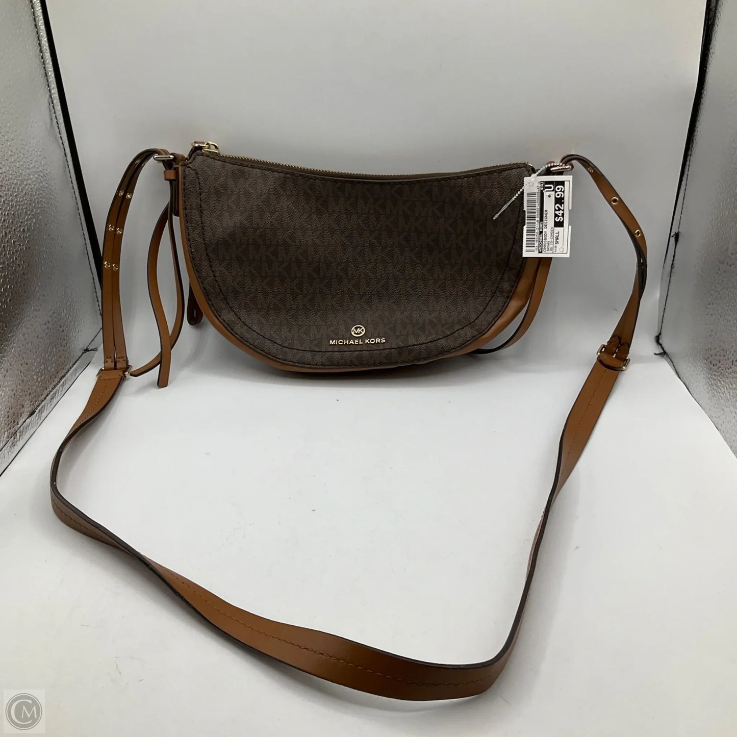 Crossbody Designer By Michael Kors, Size: Small