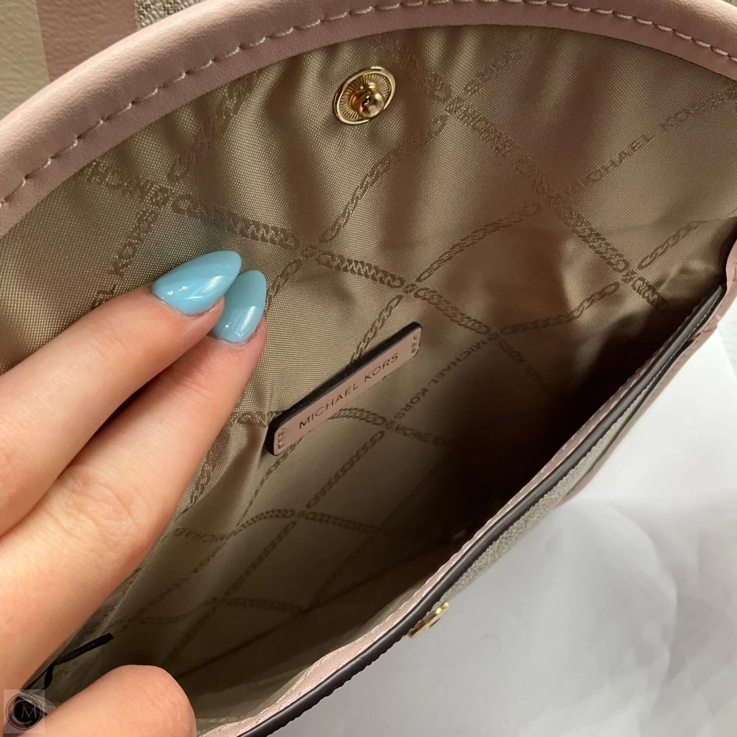 Handbag Designer By Michael Kors, Size: Large