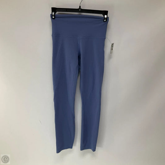 Athletic Leggings By Lululemon In Blue, Size: 4