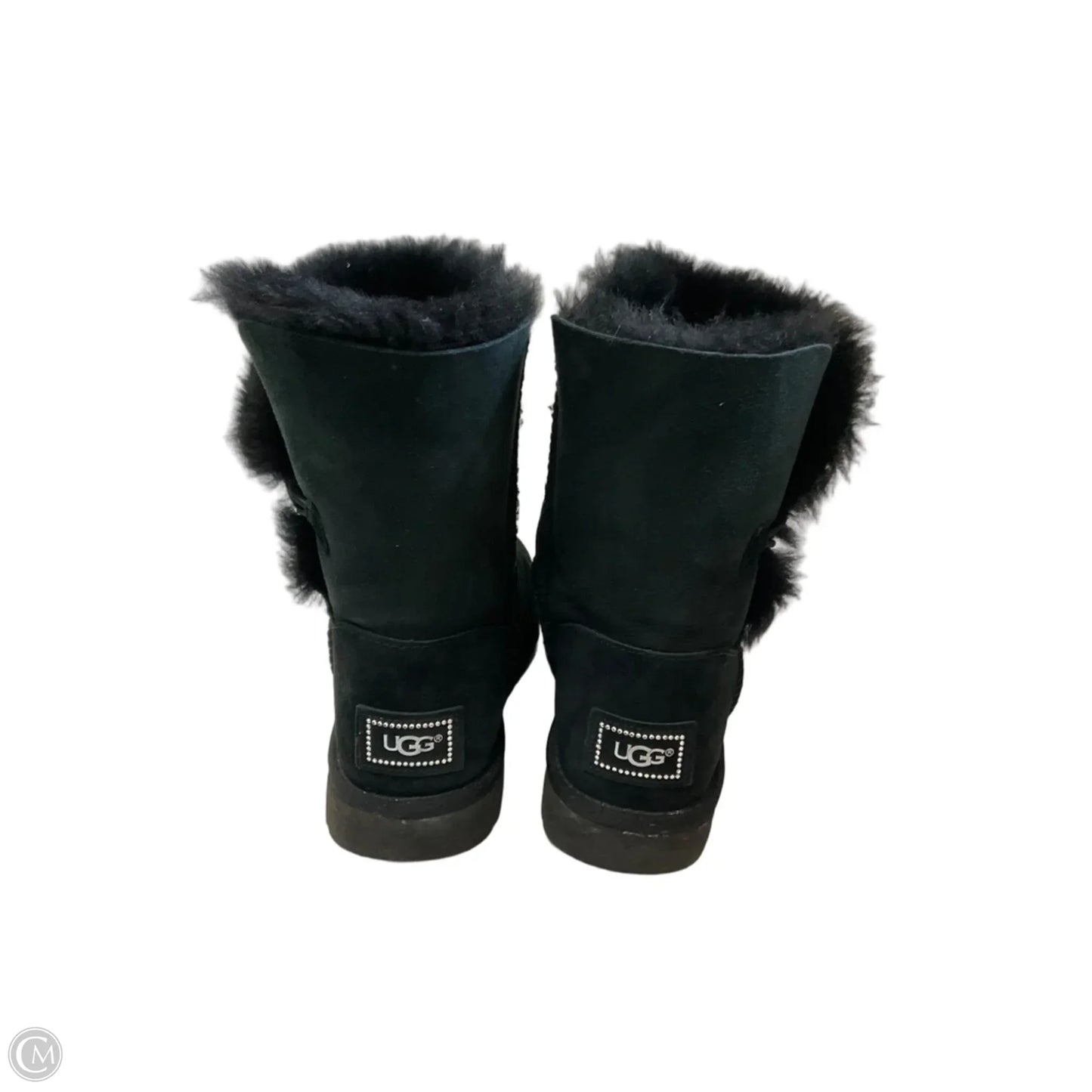 Boots Designer By Ugg In Black, Size: 8