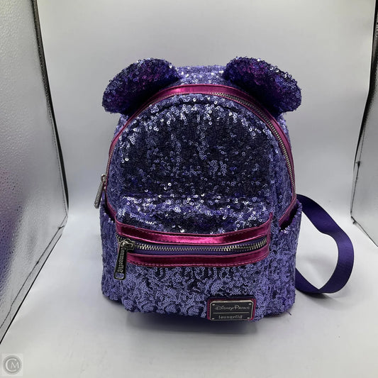 Backpack By Loungefly, Size: Medium