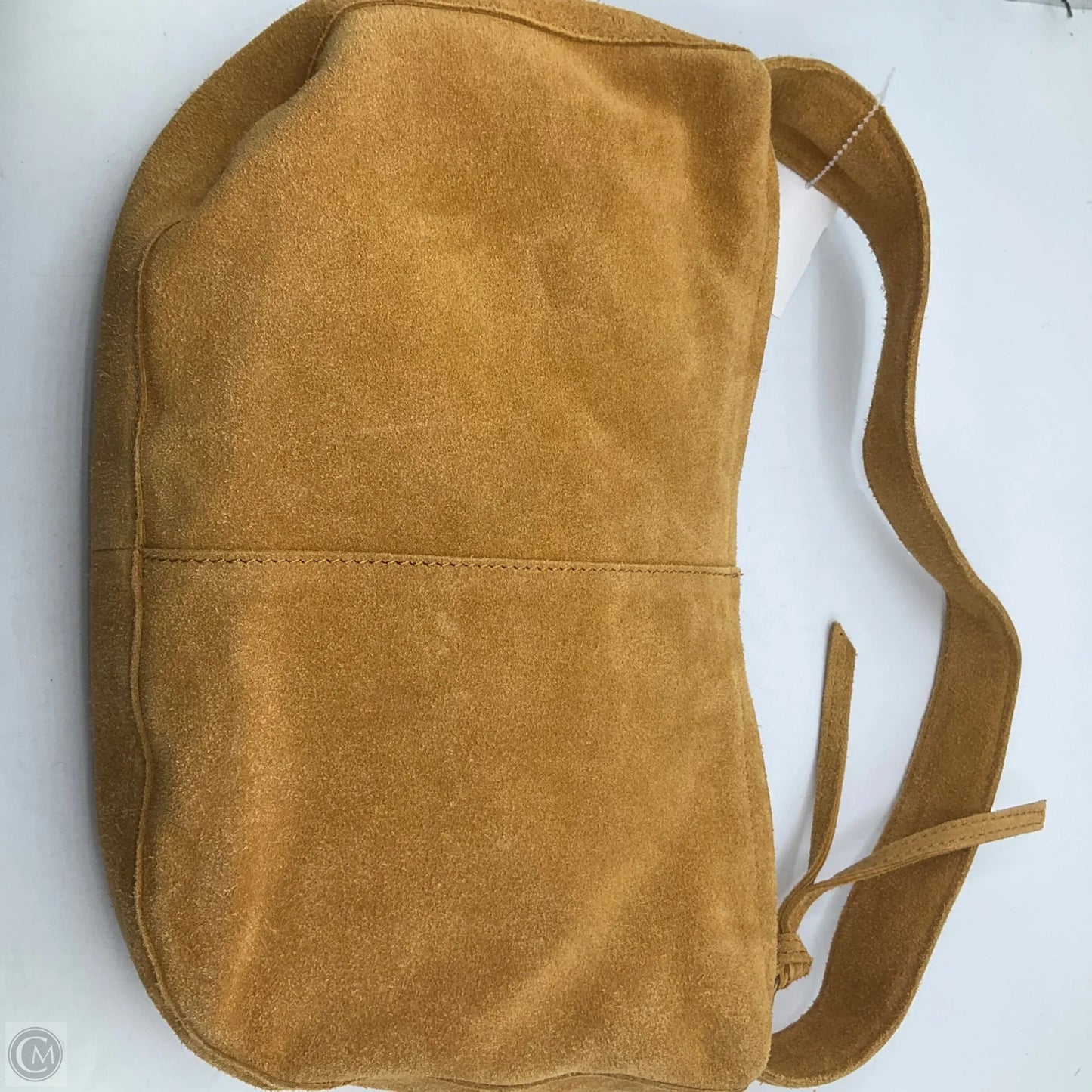 Handbag Leather By Margot, Size: Medium