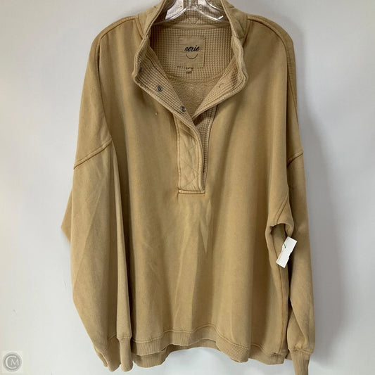 Sweatshirt Collar By Aerie In Beige, Size: L