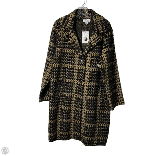 Coat Other By Magaschoni In Black & Brown, Size: L