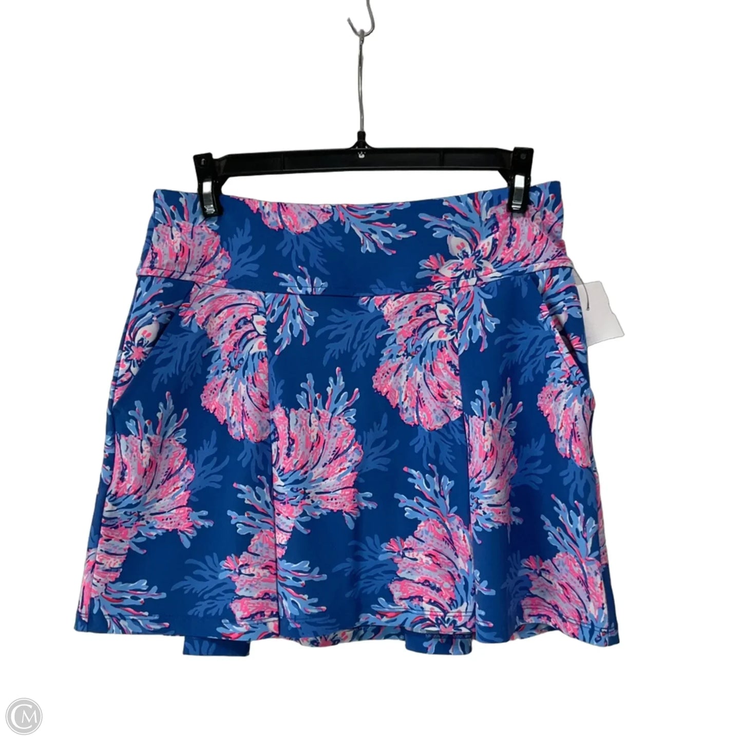 Skirt Designer By Lilly Pulitzer In Blue & Pink, Size: 0