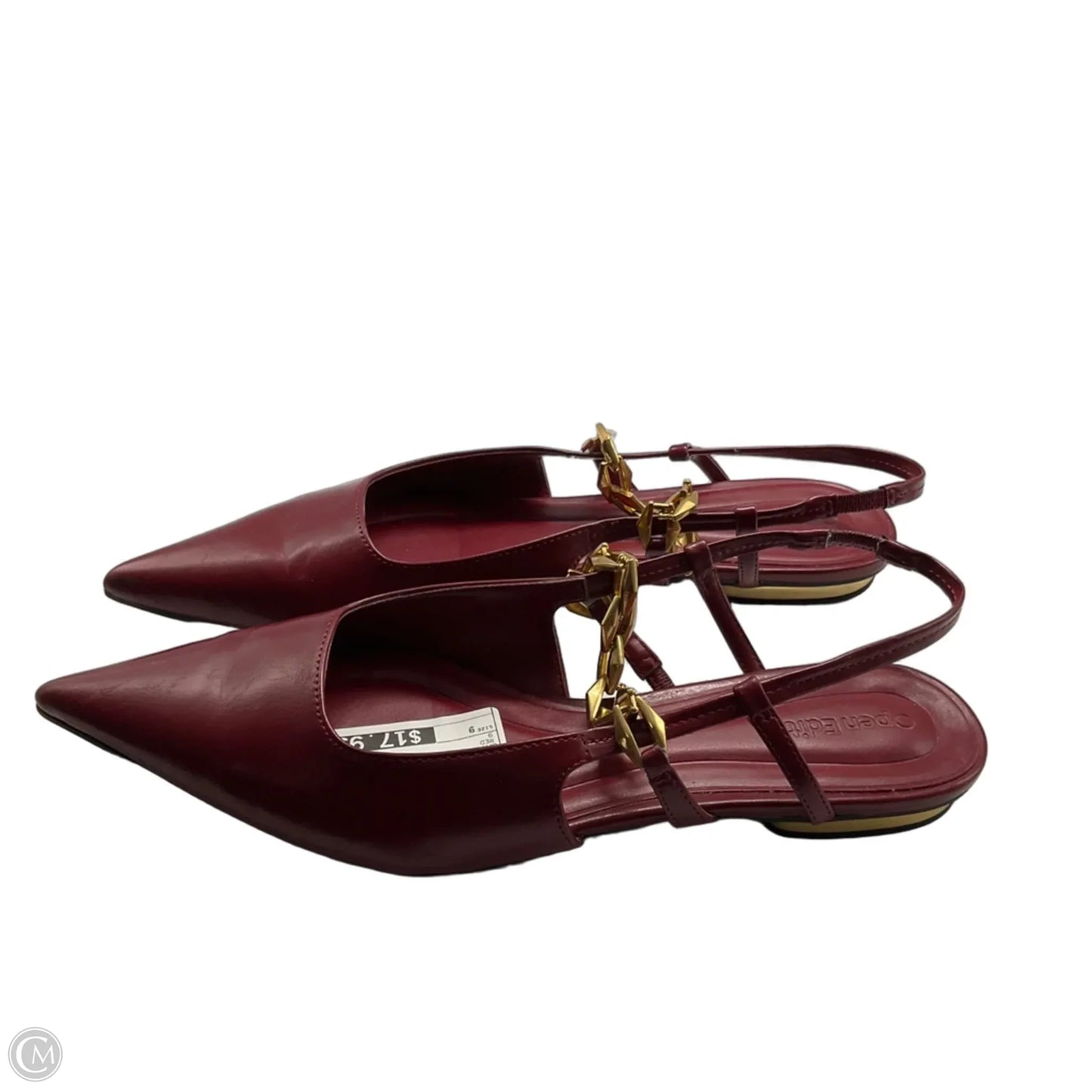 Shoes Flats By Open Edit In Red, Size: 9