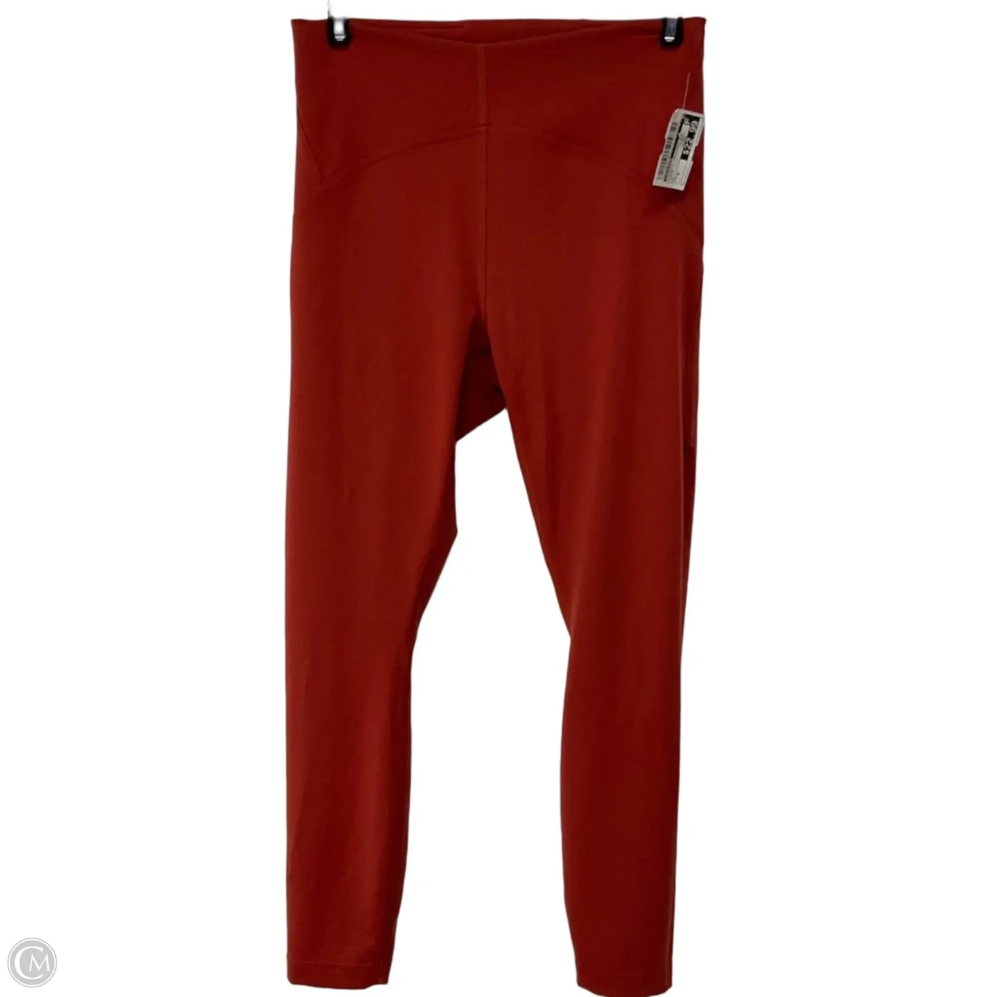 Athletic Leggings By Lululemon In Orange, Size: 8