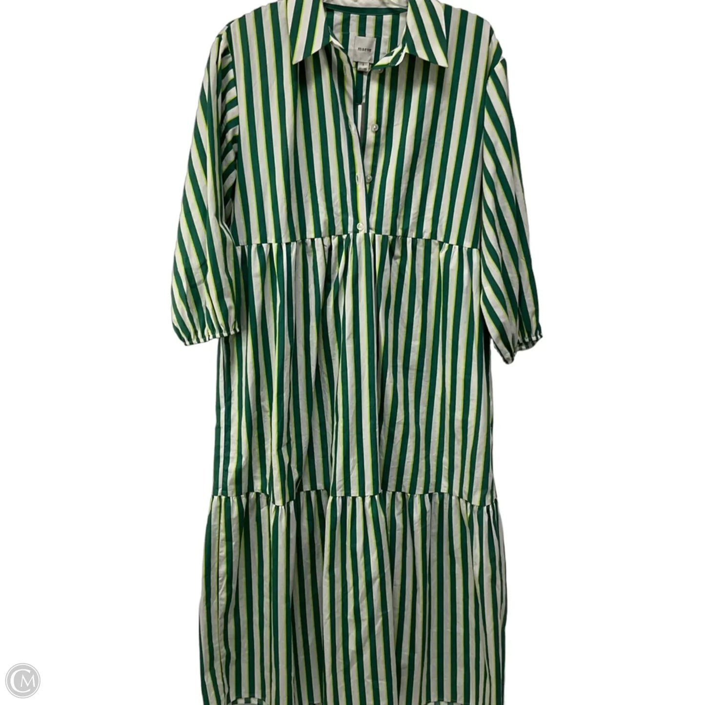 Dress Casual Maxi By Maeve In Striped Pattern, Size: S