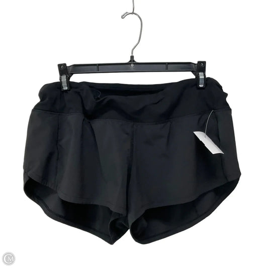 Athletic Shorts By Lululemon In Black, Size: 8