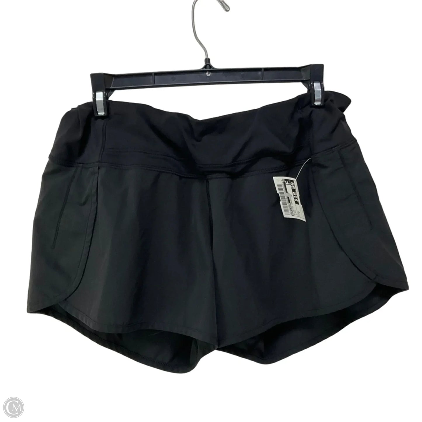 Athletic Shorts By Lululemon In Black, Size: 8