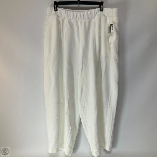 Pants Lounge By Aerie In White, Size: L