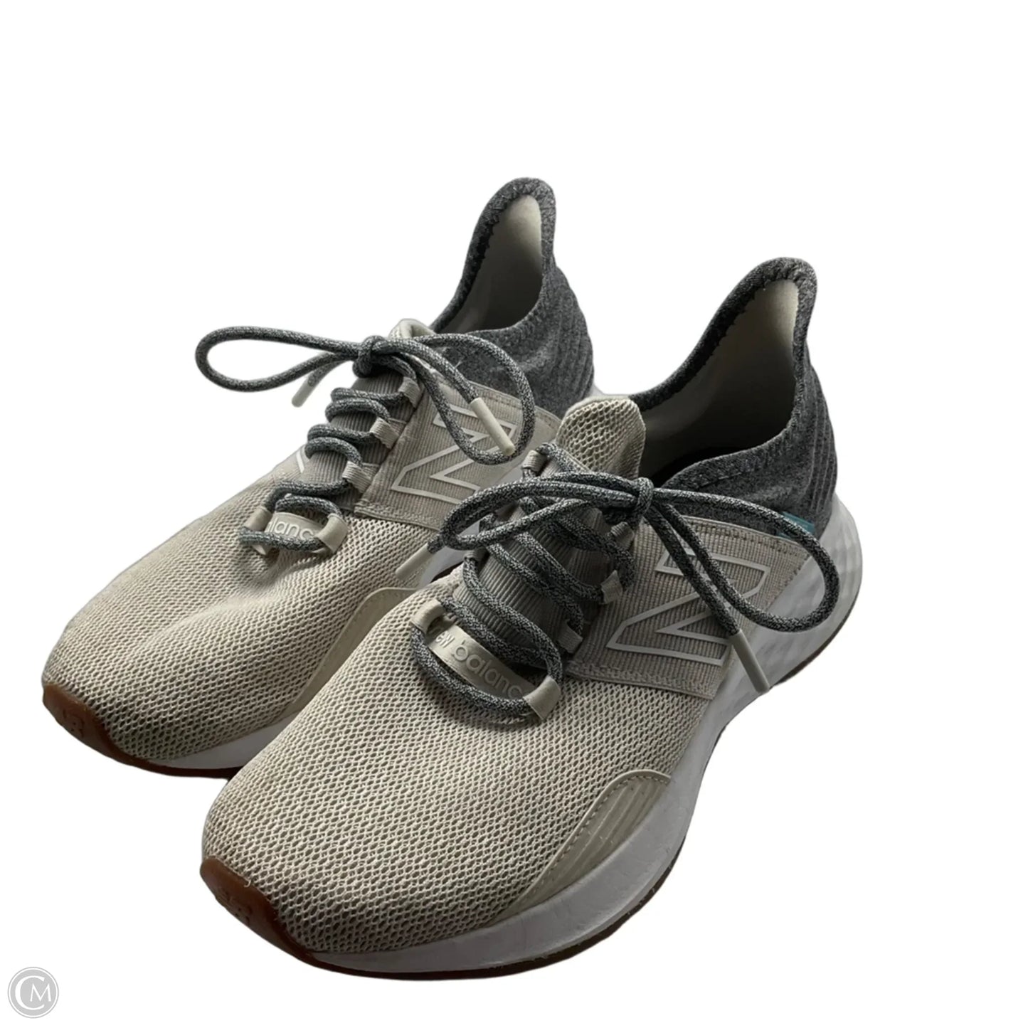 Shoes Athletic By New Balance In Grey & Tan, Size: 8