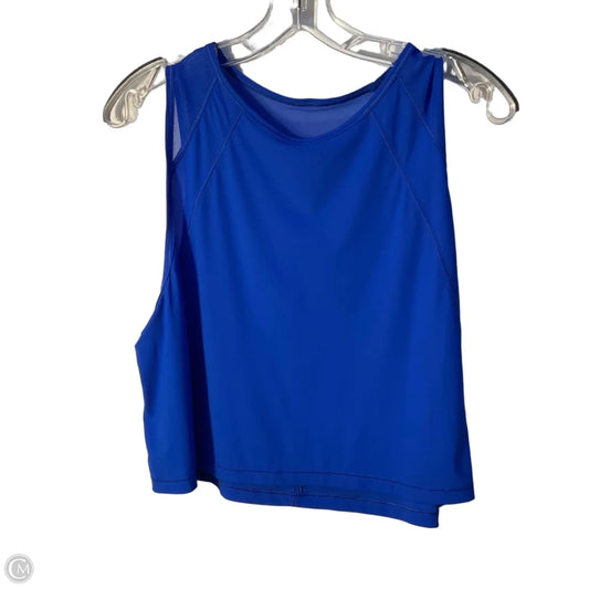 Athletic Tank Top By Lululemon In Blue, Size: M