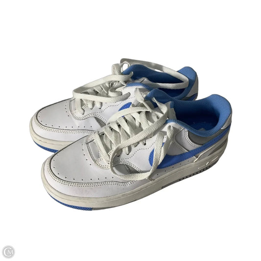 Shoes Sneakers By Nike In Blue & White, Size: 7