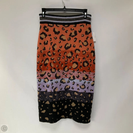 Skirt Midi By Maeve In Animal Print, Size: S