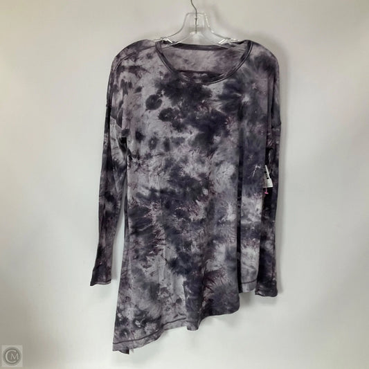 Athletic Top Long Sleeve Crewneck By Lululemon In Purple, Size: L