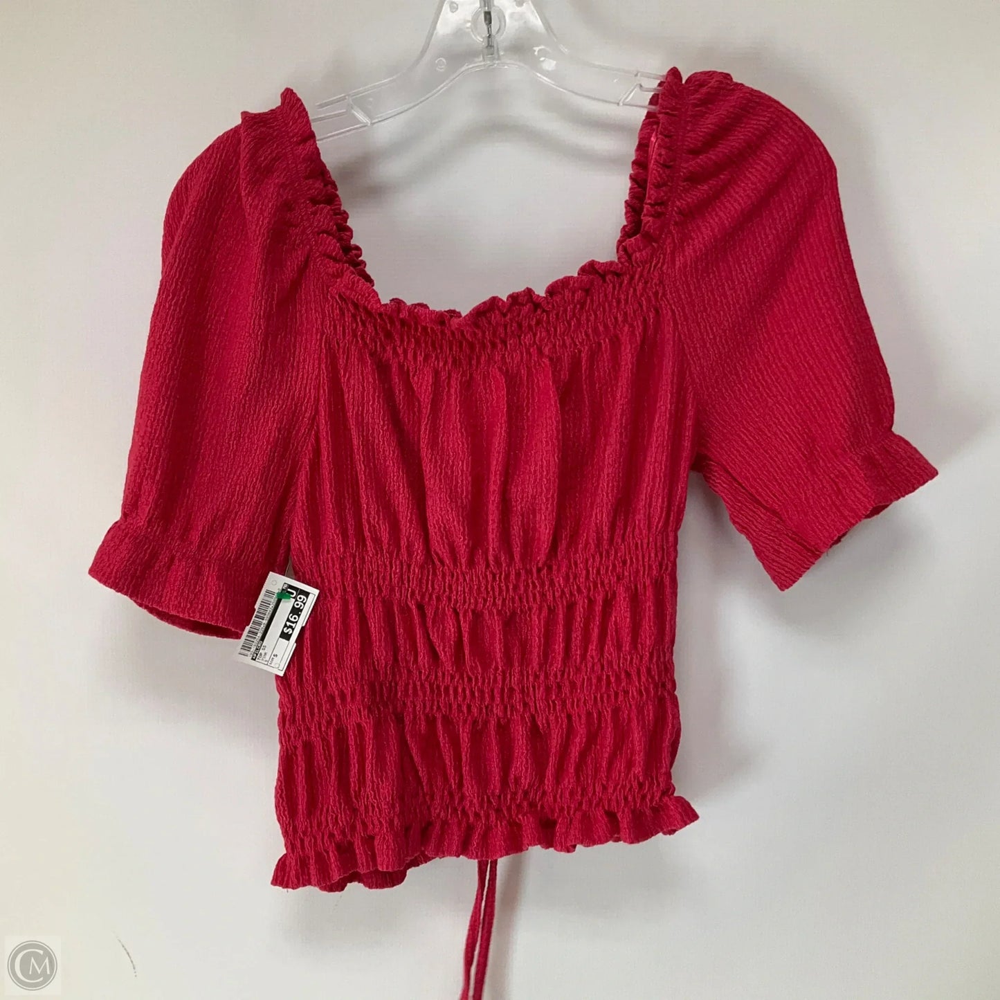 Top Short Sleeve By Pilcro In Pink, Size: S