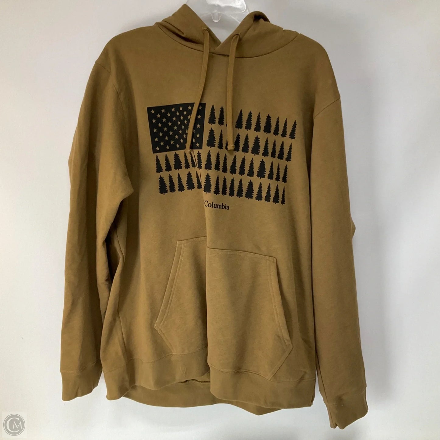 Sweatshirt Hoodie By Columbia In Brown, Size: Xl