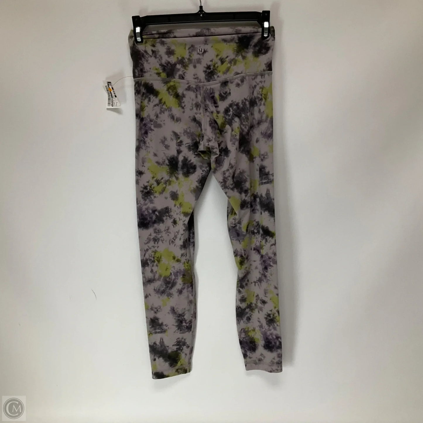 Athletic Leggings By Lululemon In Purple & Silver, Size: 4