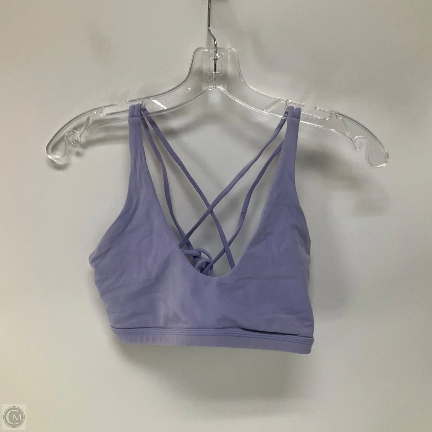 Athletic Bra By Lululemon In Purple, Size: 10