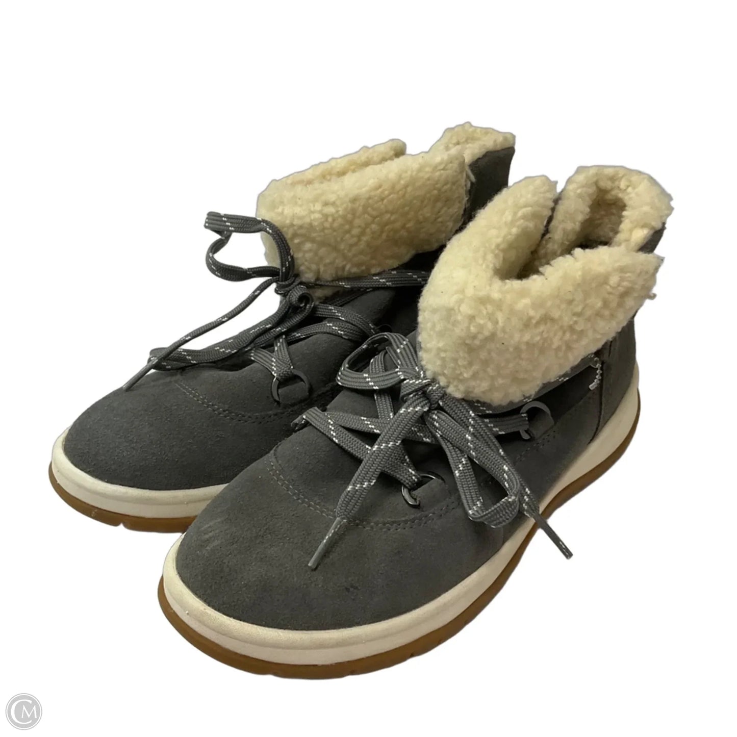 Shoes Designer By Ugg In Grey, Size: 7