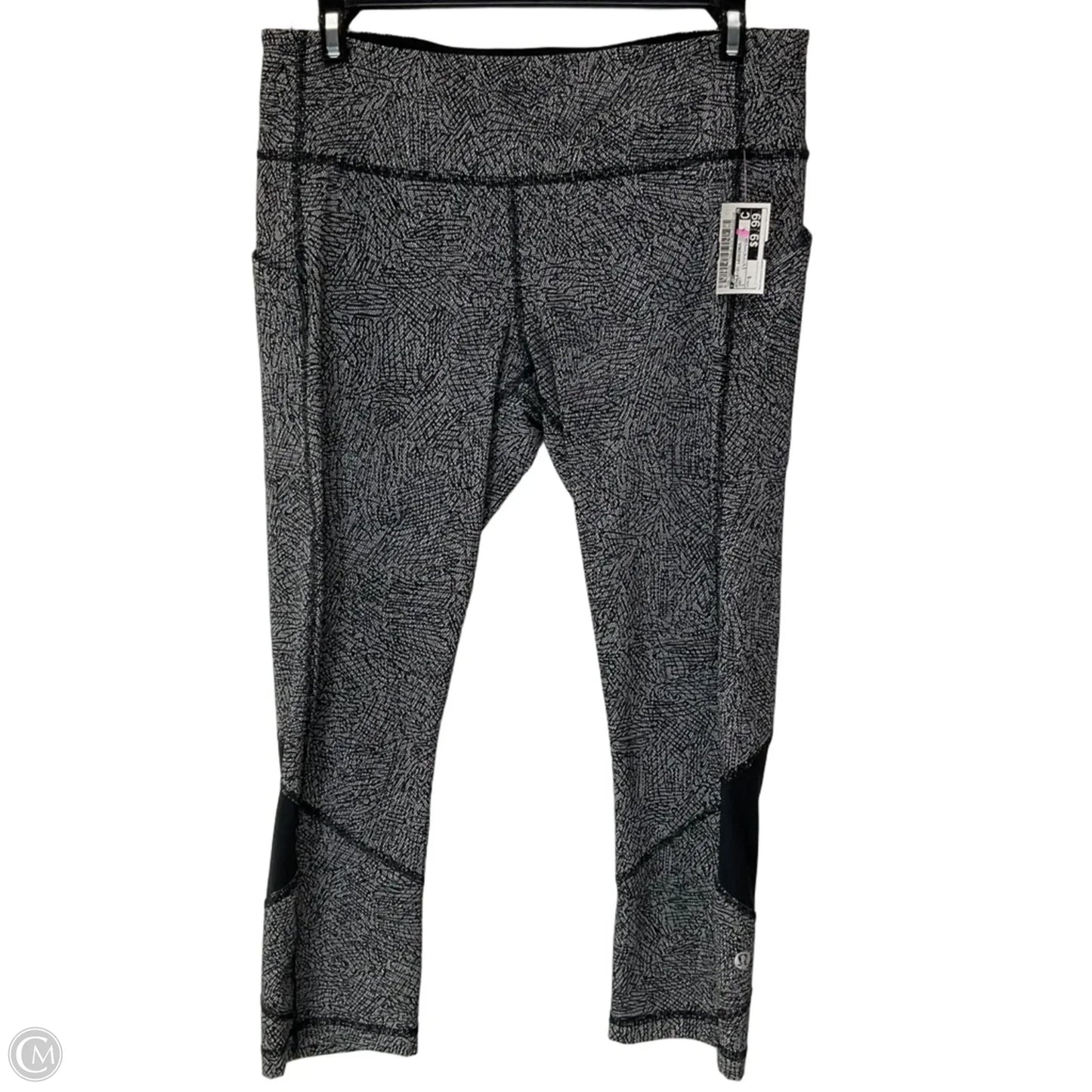 Athletic Leggings By Lululemon In Grey, Size: S