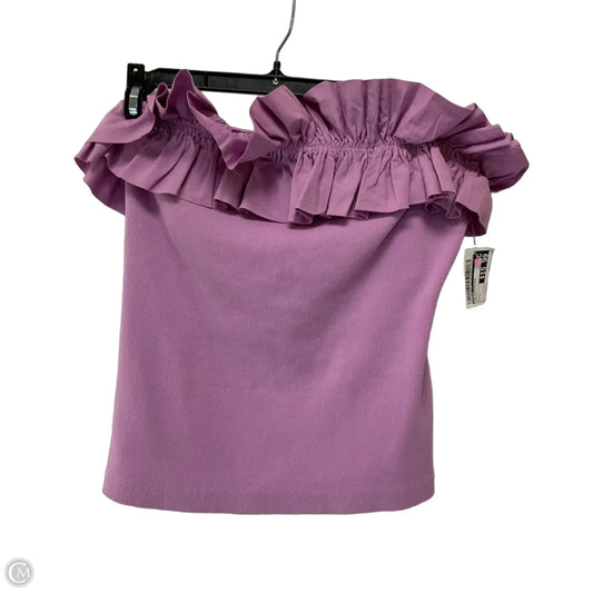 Top Sleeveless By Maeve In Purple, Size: L