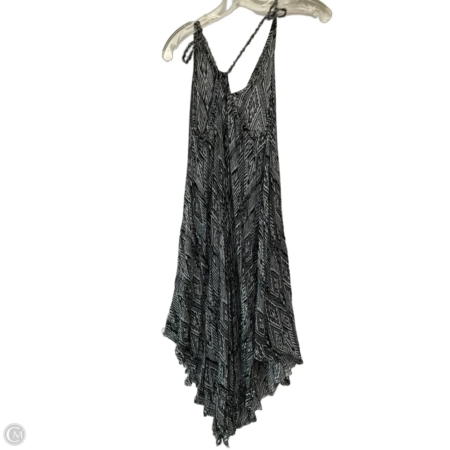 Dress Casual Midi By Free People In Black & White, Size: S
