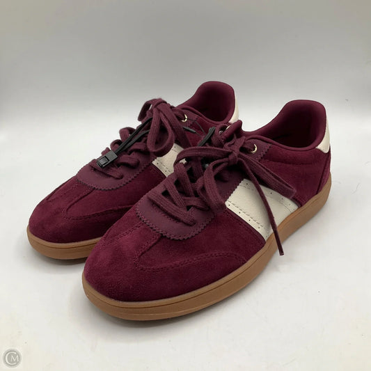 Shoes Sneakers By Zara In Red, Size: 6.5