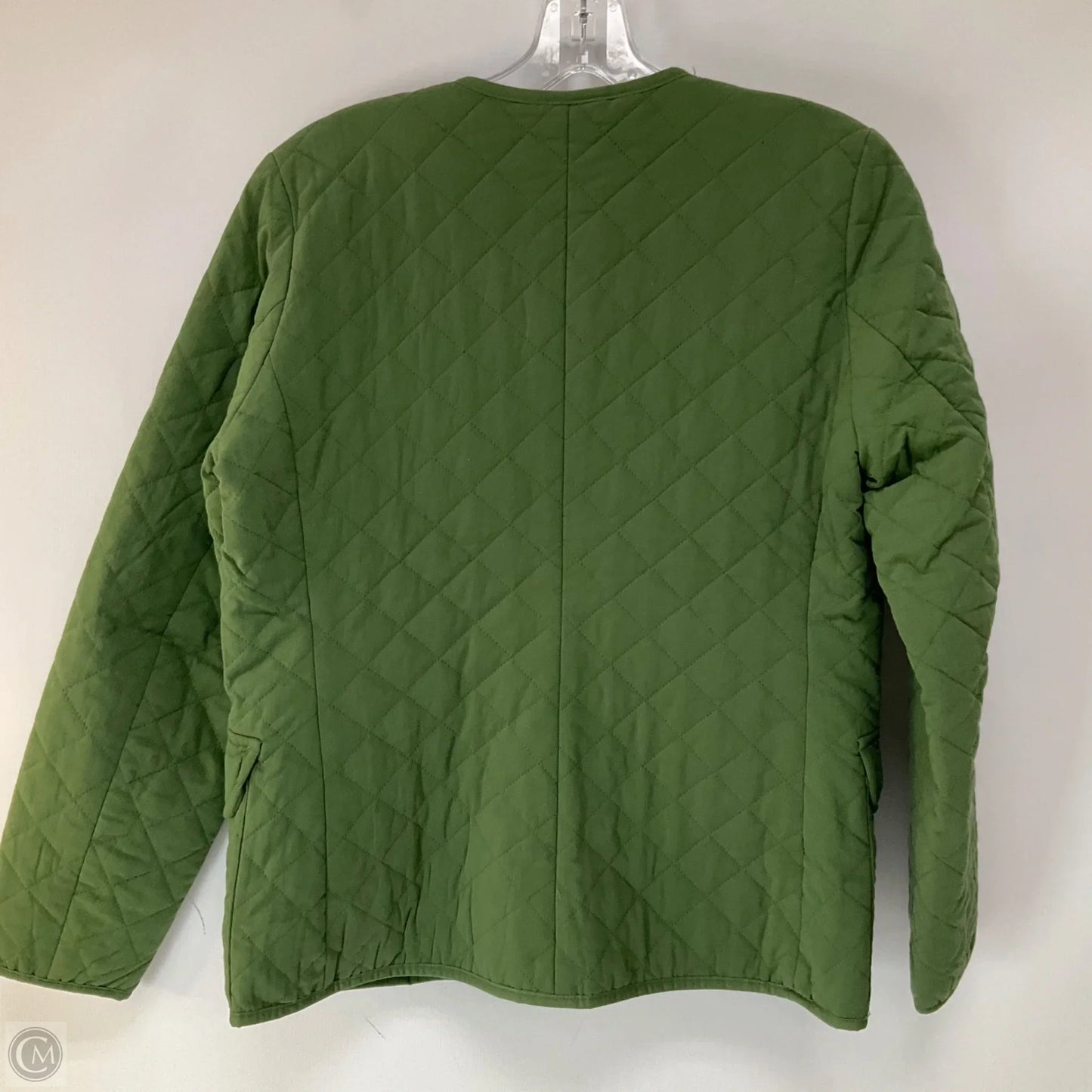 Jacket Puffer & Quilted By J. Crew In Green, Size: 0