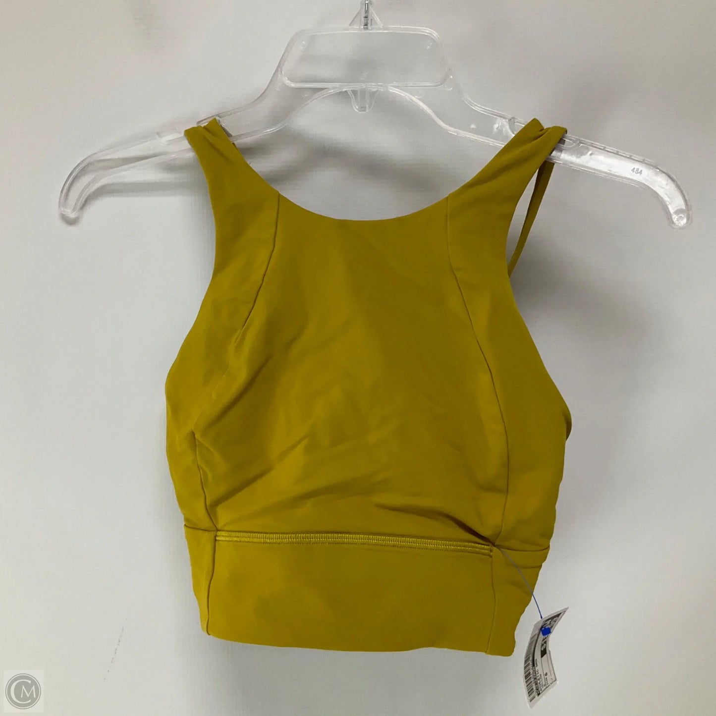 Athletic Bra By Lululemon In Yellow, Size: 6