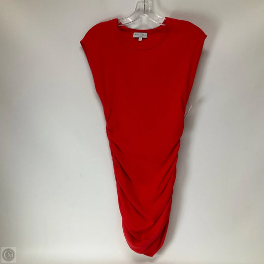 Dress Casual Midi By Michael Stars In Red, Size: S